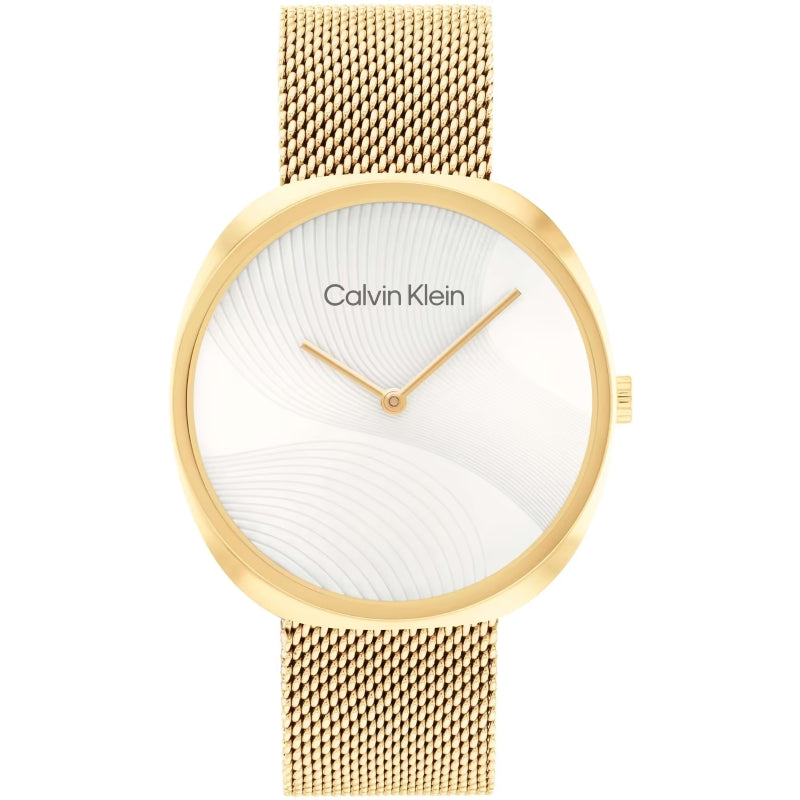 Timeless Radiance Mesh Analog Watch