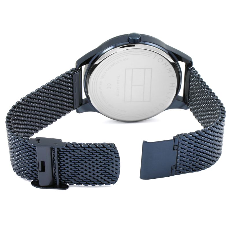 Navy Chronograph Mesh Precision