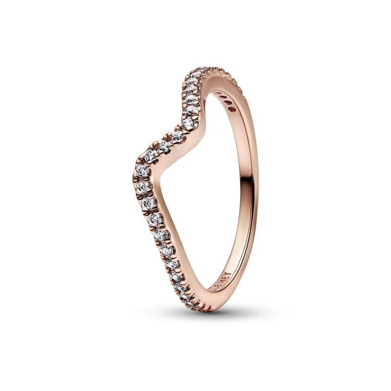 Pandora Rose Gold Diamond Eternity Ring