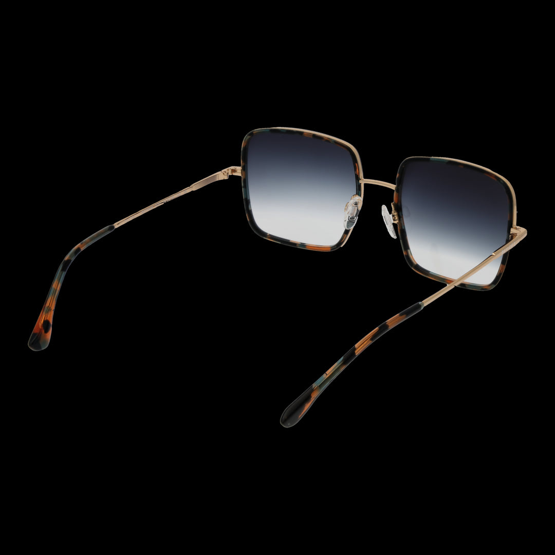 Timeless Elegance in Gradient Blue and Tortoiseshell