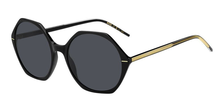 Timeless Elegance in Black and Gold Acetate