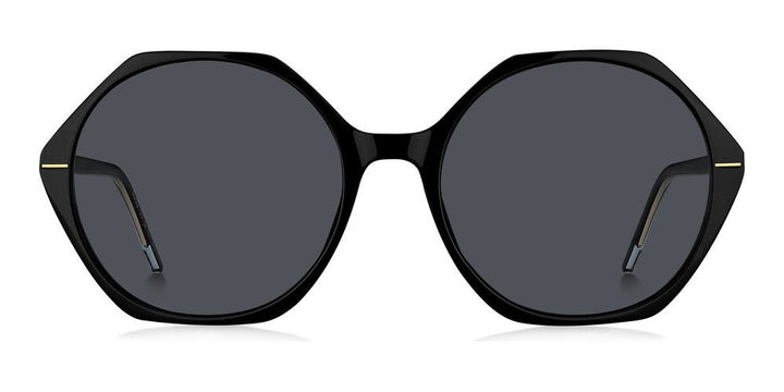 Timeless Elegance in Black and Gold Acetate