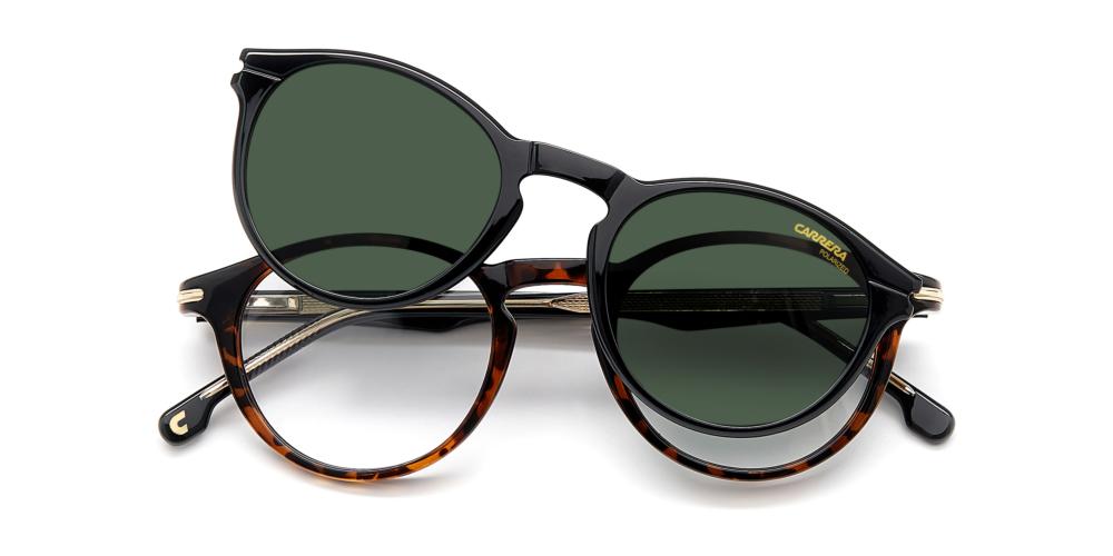 Timeless Elegance in Black and Tortoiseshell Fusion