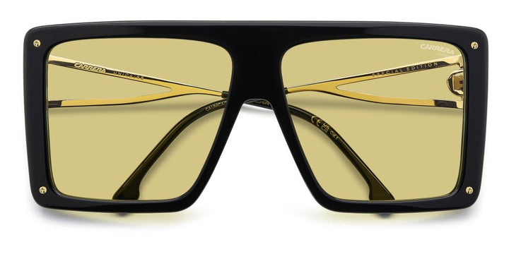 Refined Edge Black and Gold Sunglasses