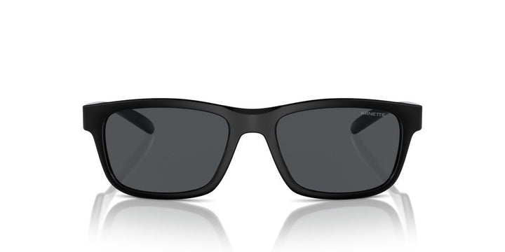 Bold Black Acetate Frame with Dark Gray Lenses