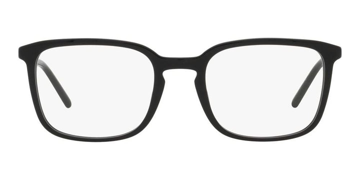 Sleek Contrast Acetate and Metal Frame Eyeglasses