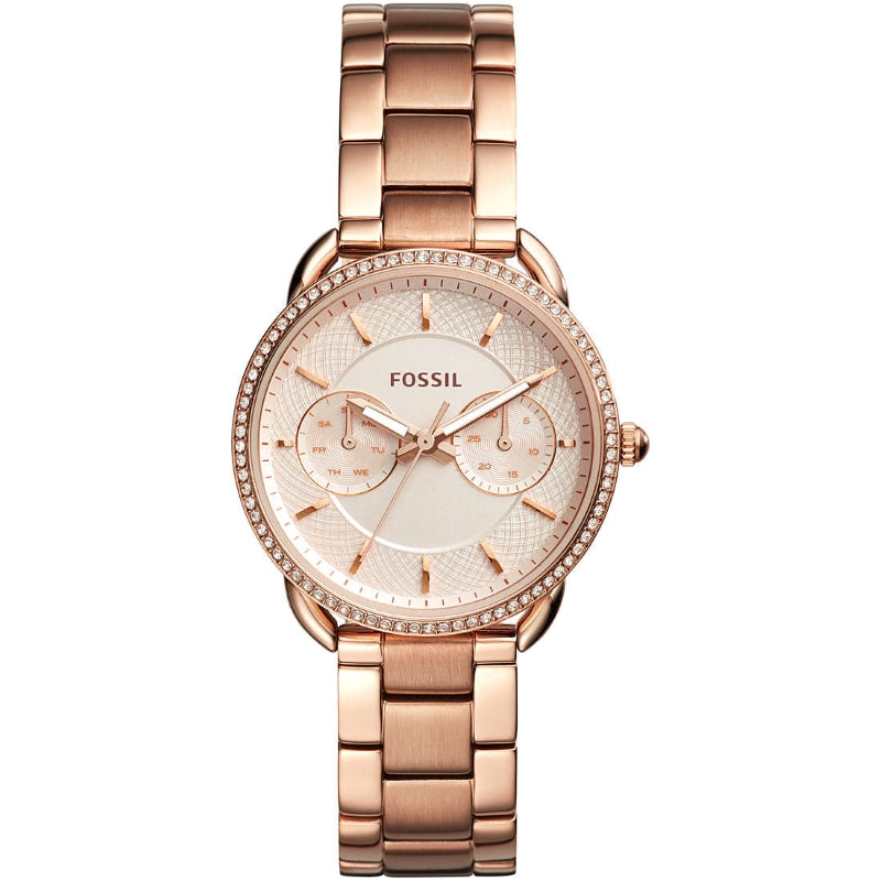 Fossil Rose Gold Chronograph Watch