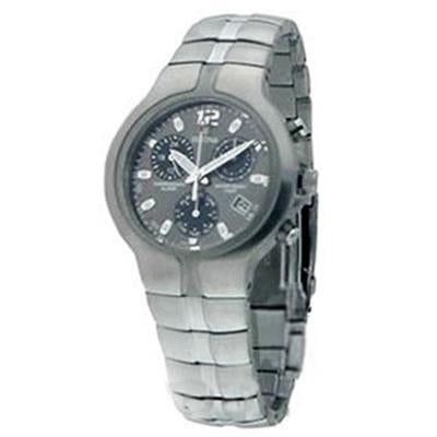 Festina Chronograph Watch in Silver & Black