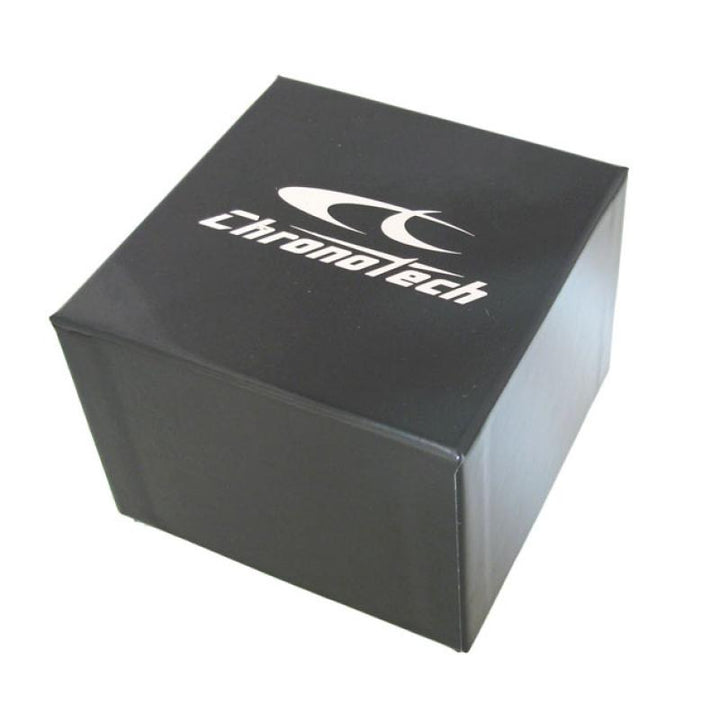 Pure Precision Rectangular Timepiece in Black and Silver