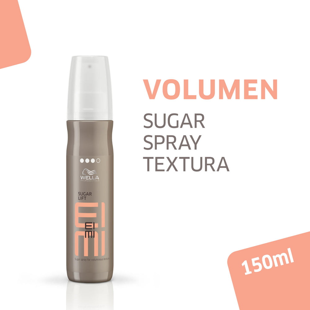 150 ml sugar texture spray in slim bottle, fine-mist nozzle, for volumising hair