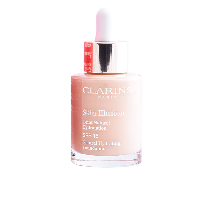 30 ml hydrating serum-foundation bottle, natural finish, shade 108