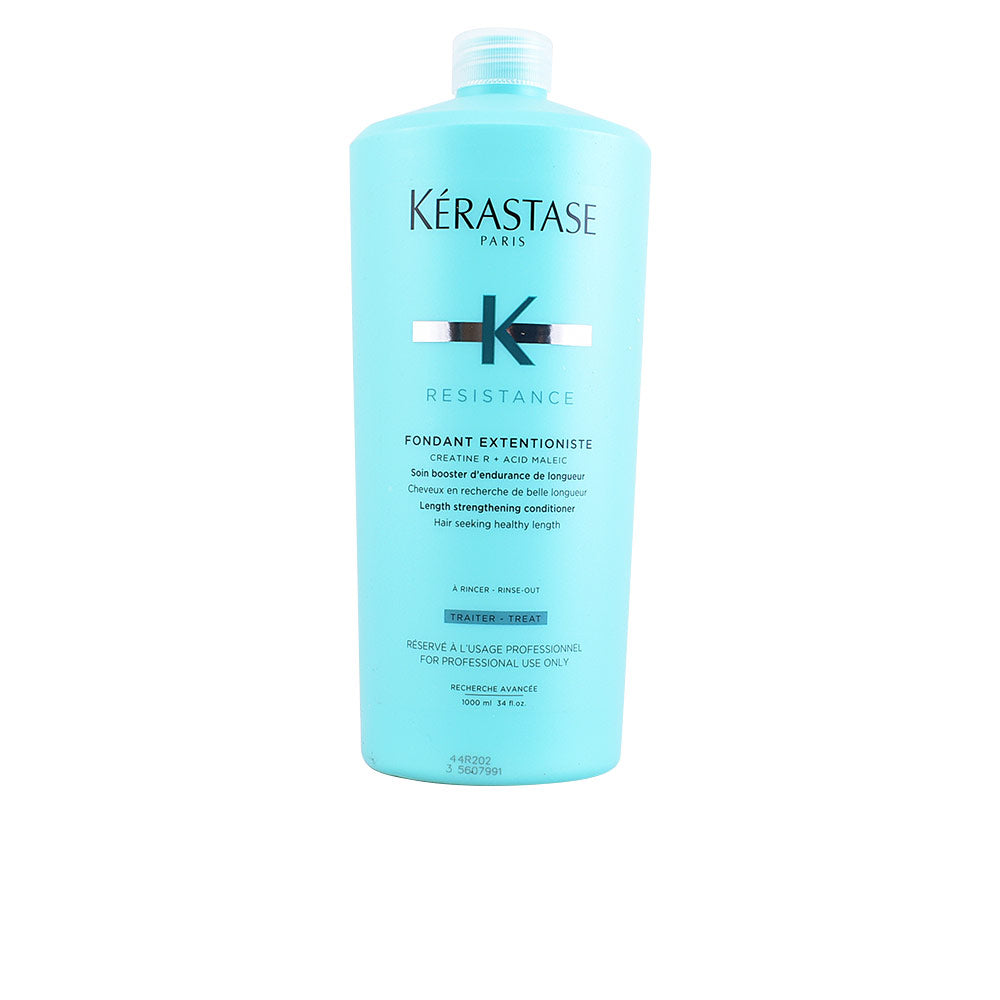 1,000 ml bottle of length-strengthening ceramide conditioner for damaged hair