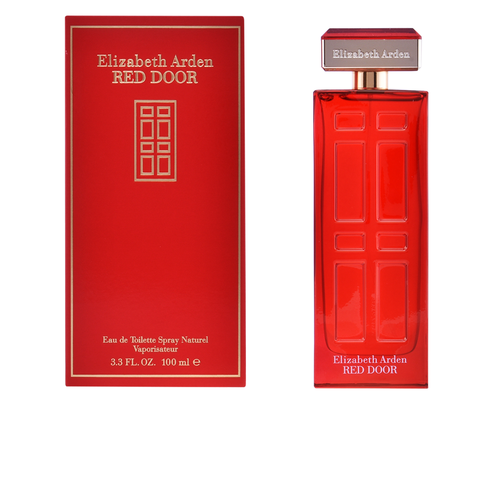 100 ml red-capped glass bottle of Red Door floral eau de toilette for Women