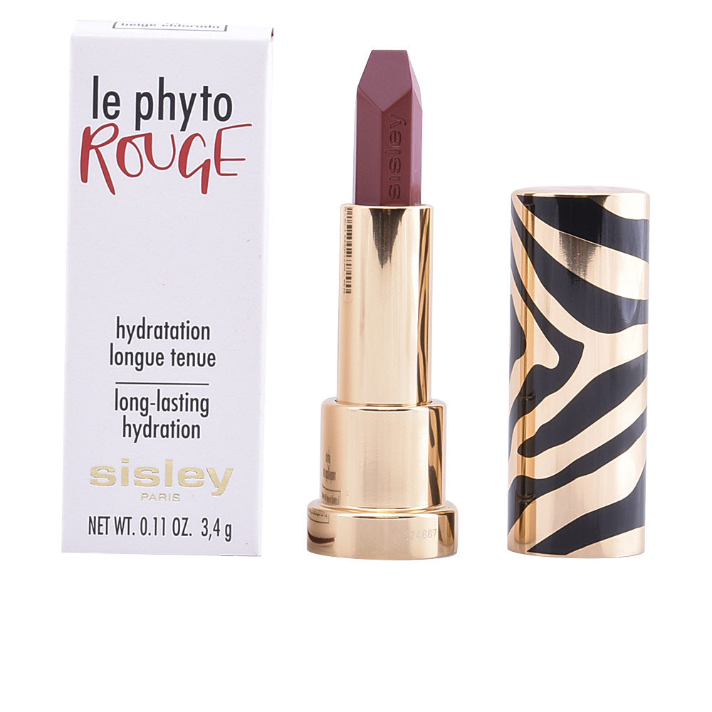 Beige Jaipur hydrating lipstick in magnetic zebra case, angled tip visible