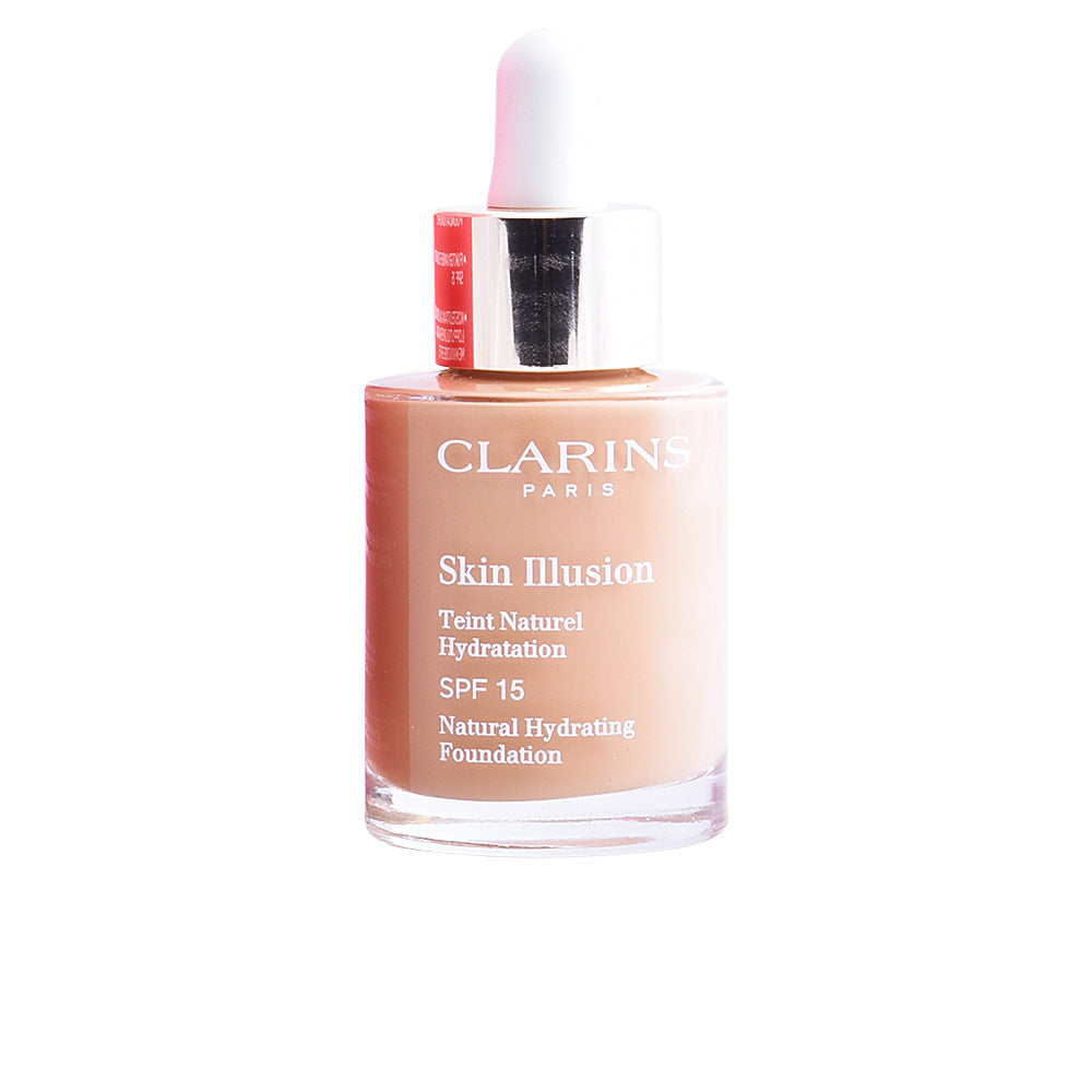 30 ml bottle of hydrating, serum-like liquid foundation in shade 114