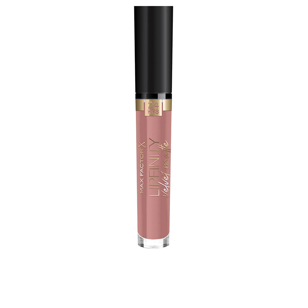 Slim tube of velvet matte lip colour, shade 015 Nude Silk, 3.5 ml
