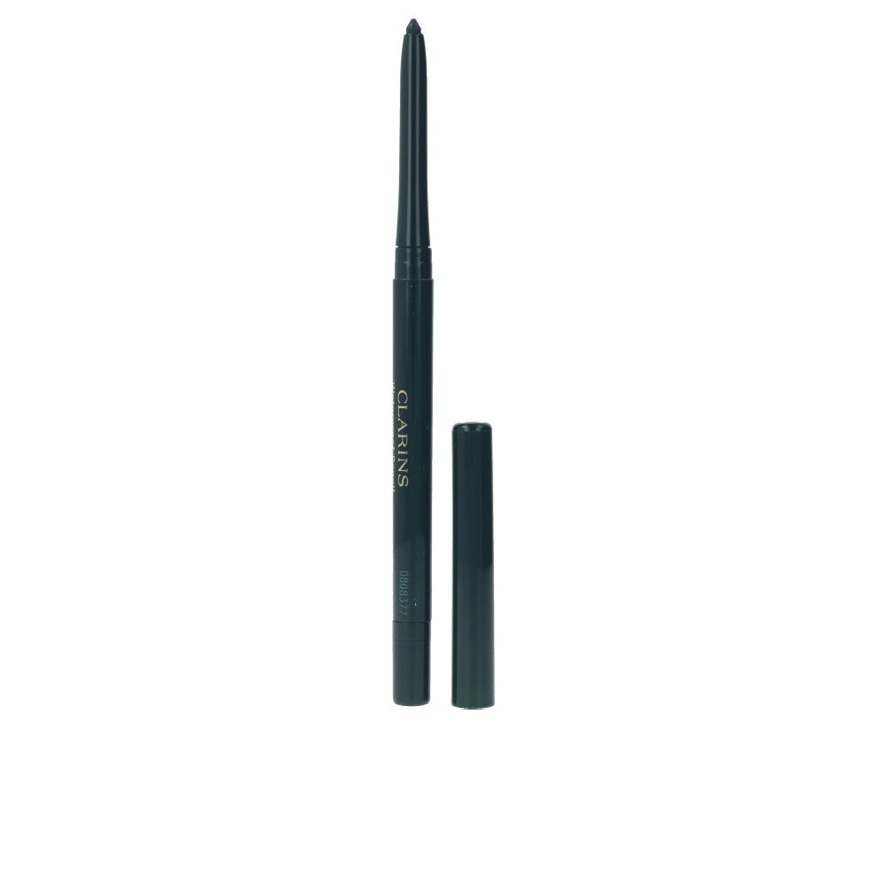 Retractable waterproof green eyeliner pencil with built‑in sharpener, 0.3 g — Unisex