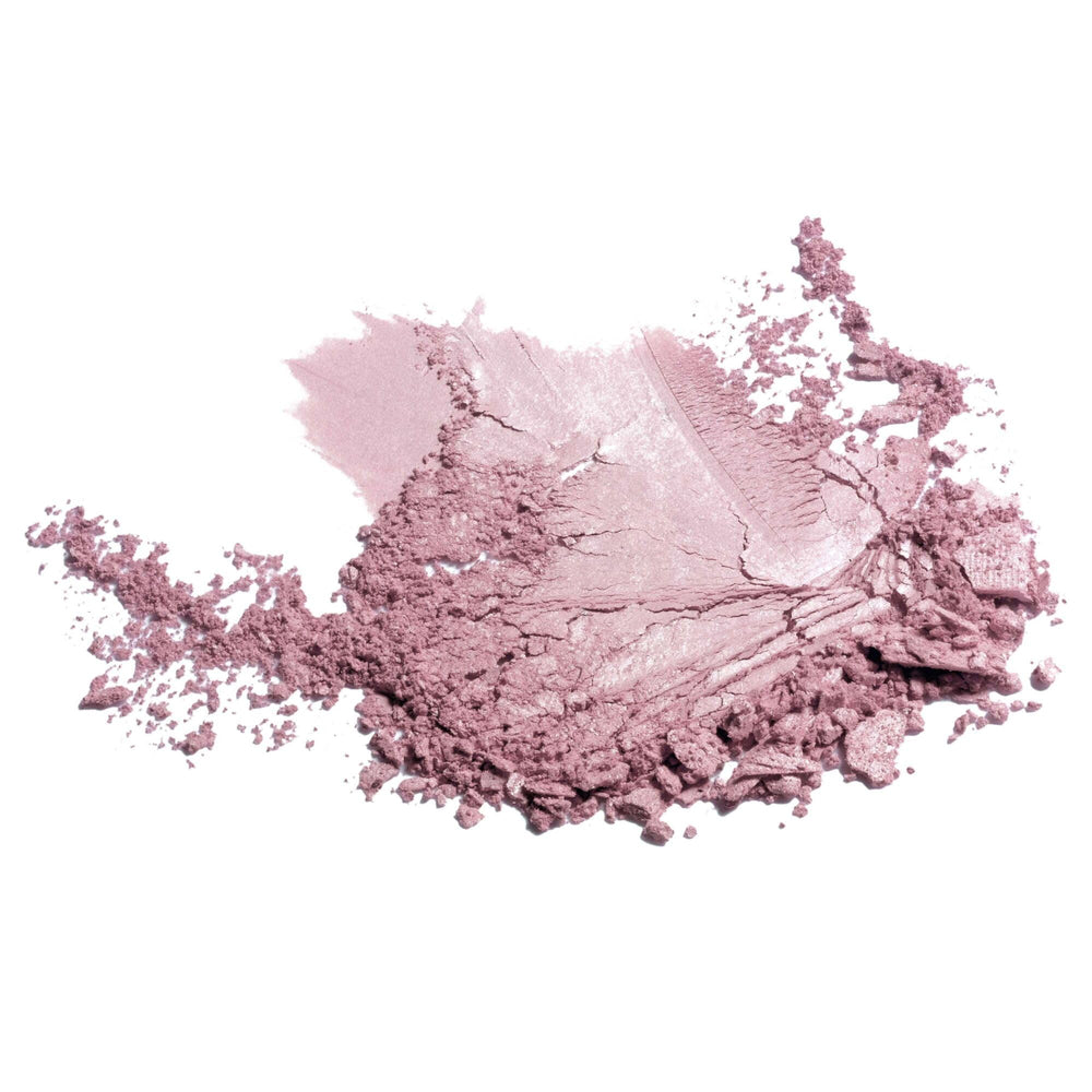 Compact magnetic pan of pressed pink blusher, 5 g, satin finish