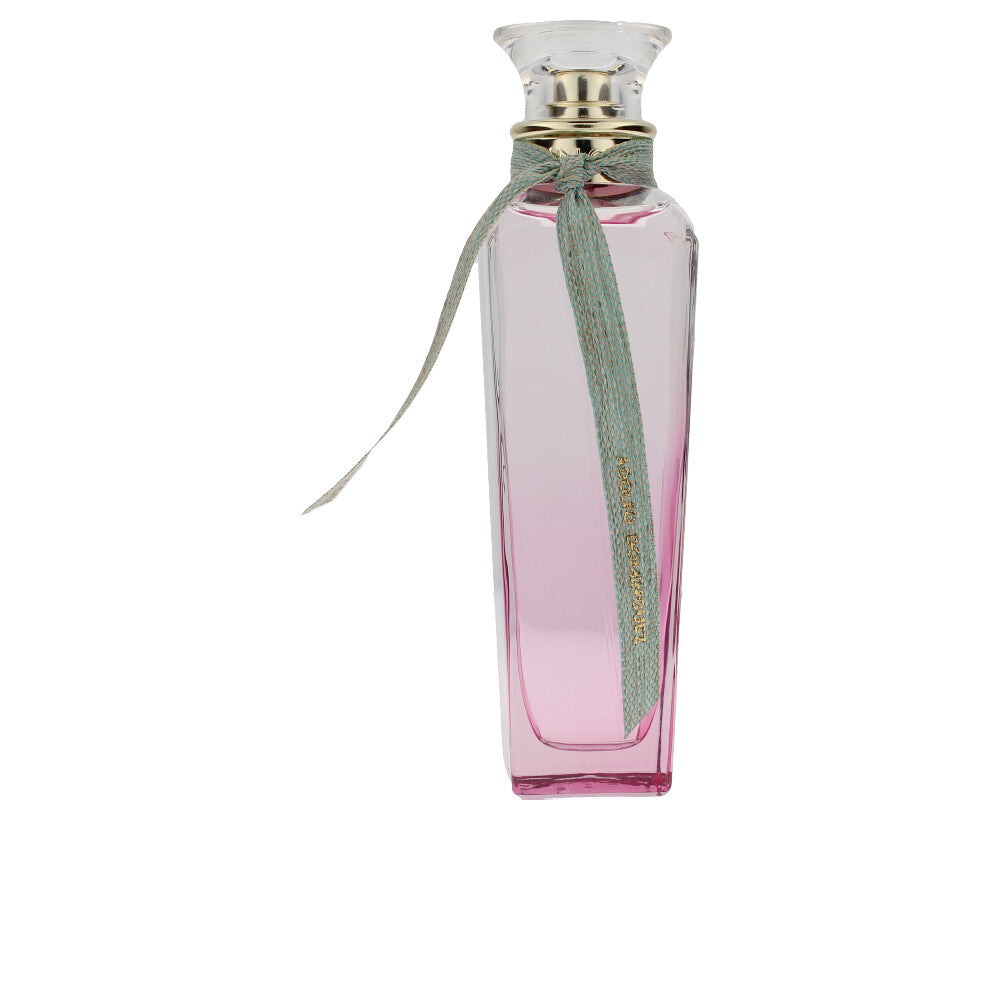 120 ml rose‑gradient glass bottle with tied neck, Gardenia Musk perfume