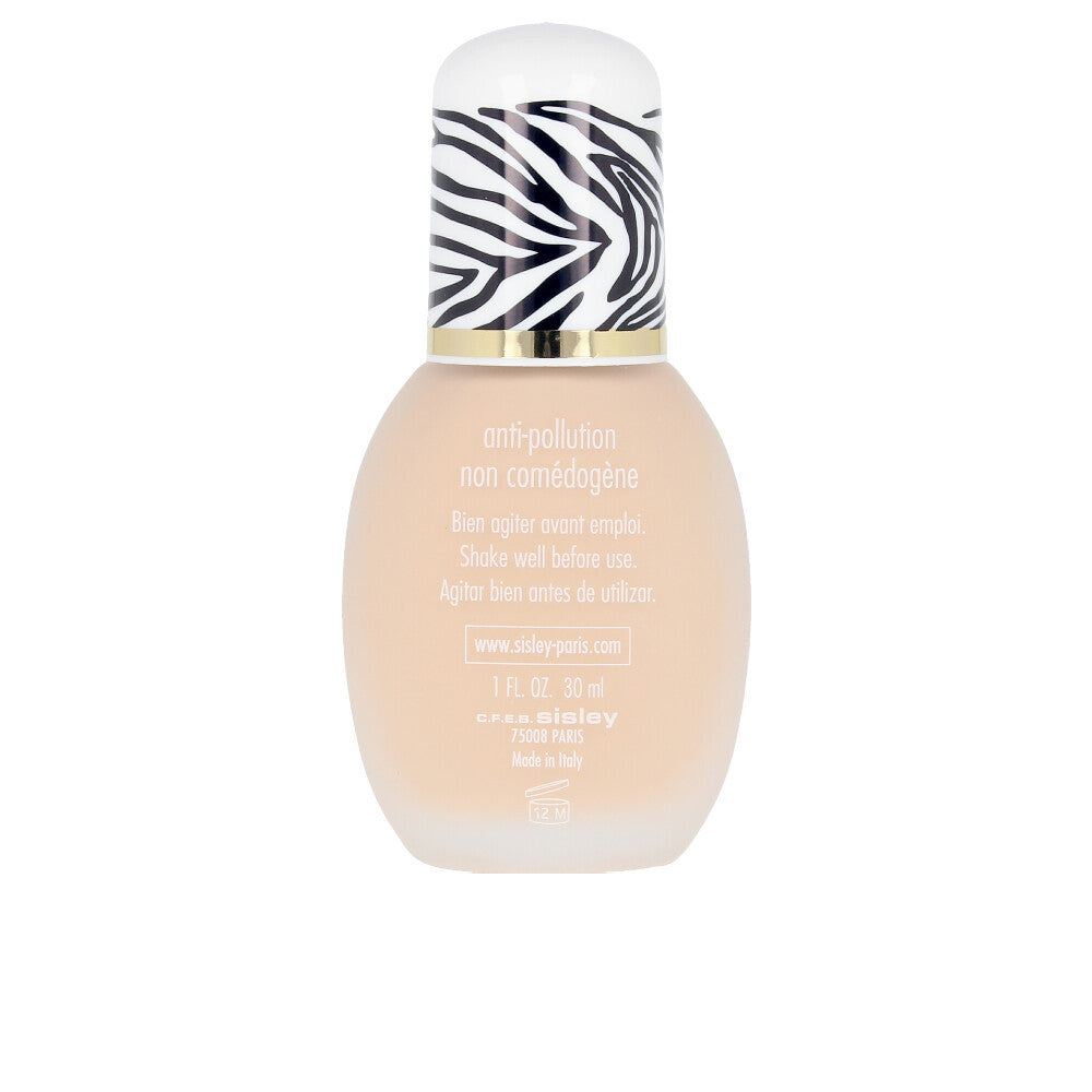 30 ml liquid foundation bottle, ivory shade, lightweight fluid finish