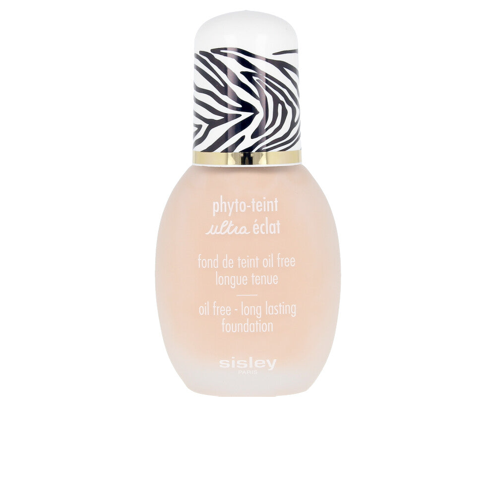 30 ml oil-free radiant fluid foundation in Soft Beige, lightweight bottle