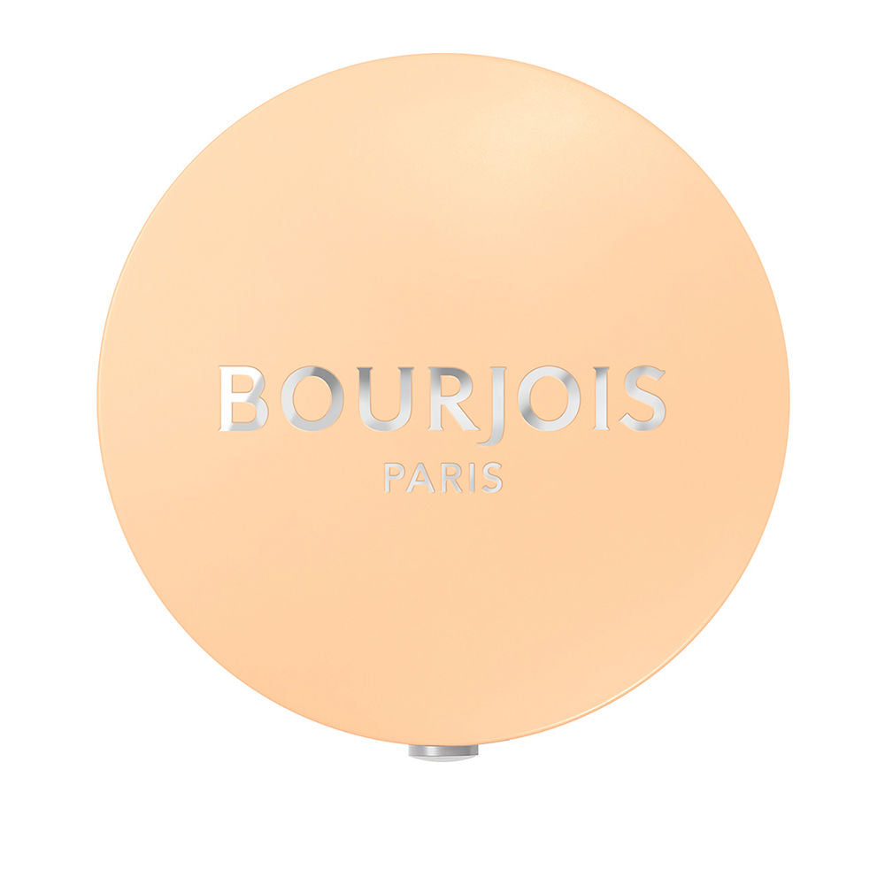 Round compact single-pan baked eyeshadow in eggshell shade, 1.2 g