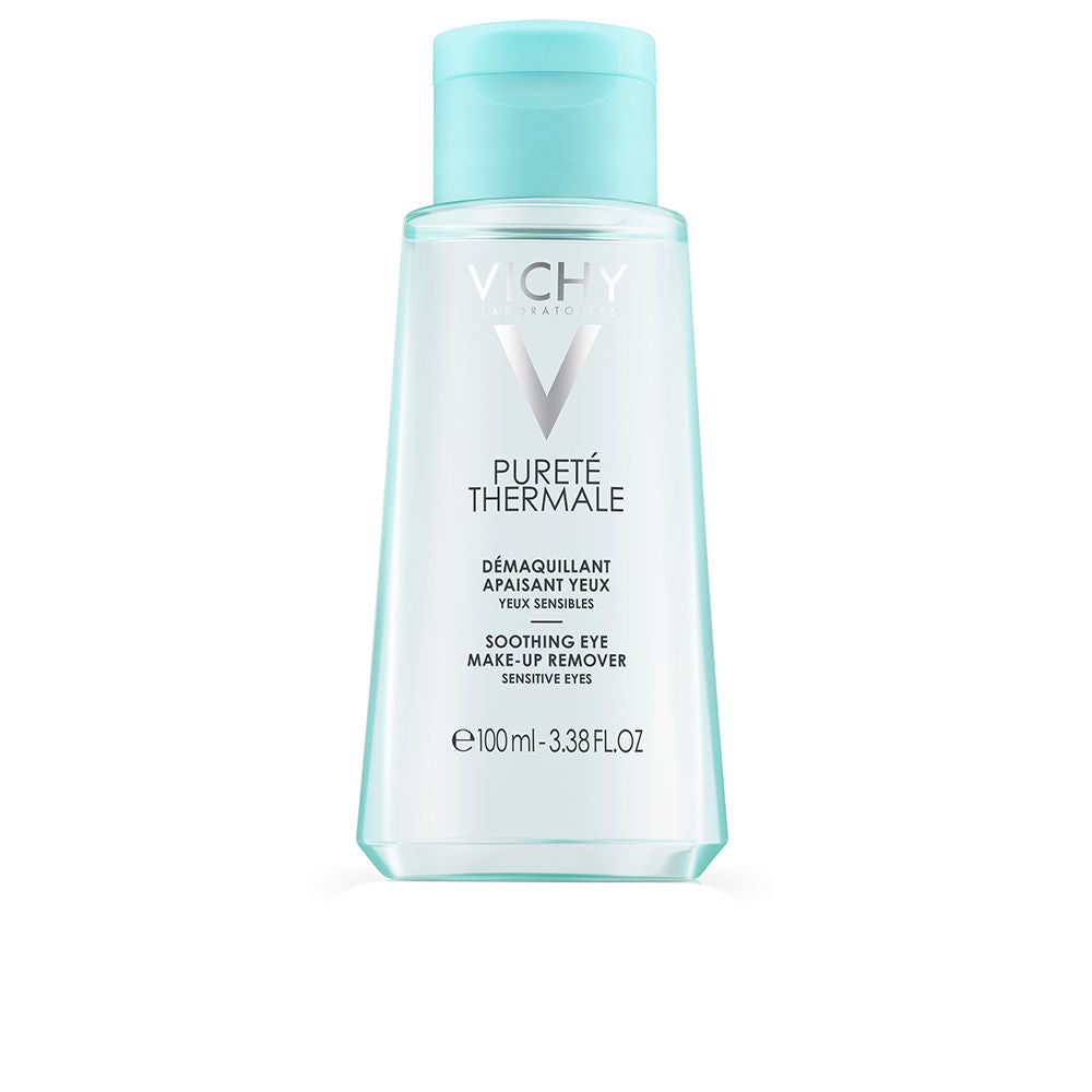 Clear and oil bi‑phase eye make‑up remover bottle, 100 ml, for sensitive eyes