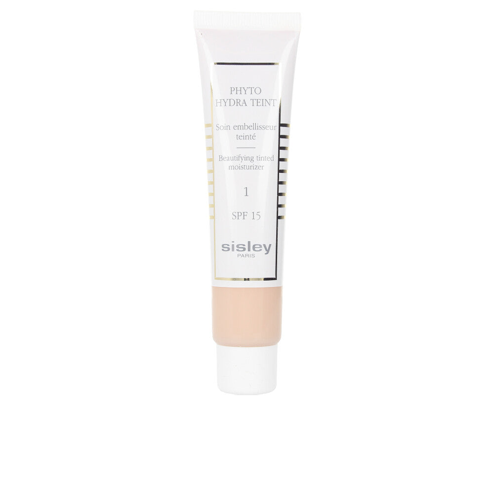 40 ml tinted moisturiser bottle, lightweight hydrating veil, labelled SPF 15, Unisex