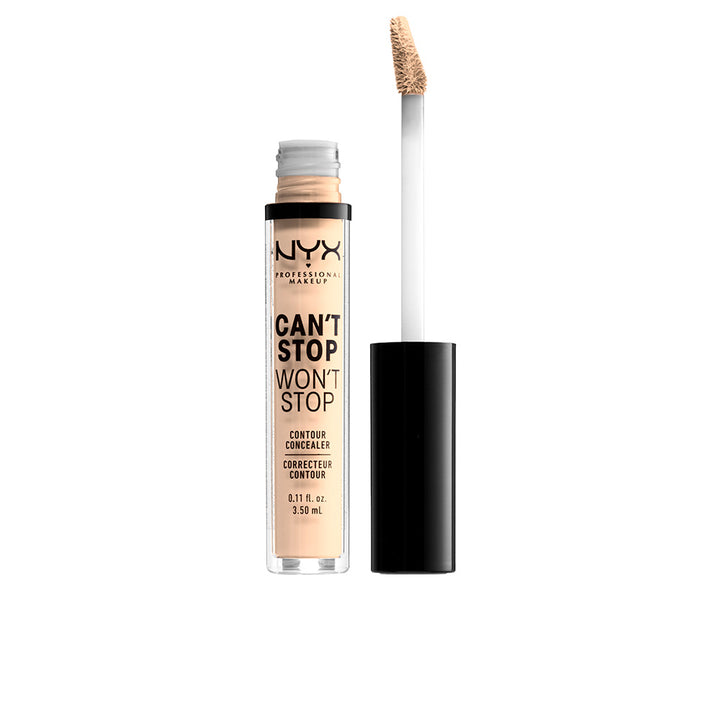 Tube of pale shade matte liquid contour concealer, 3.5 ml, creamy finish