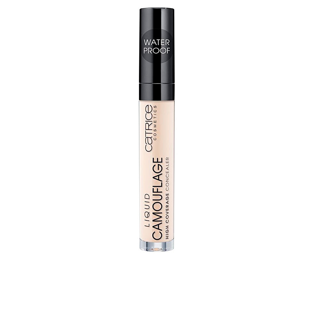 Tube applicator of liquid concealer, shade 010 Porcelain, 5 ml, waterproof