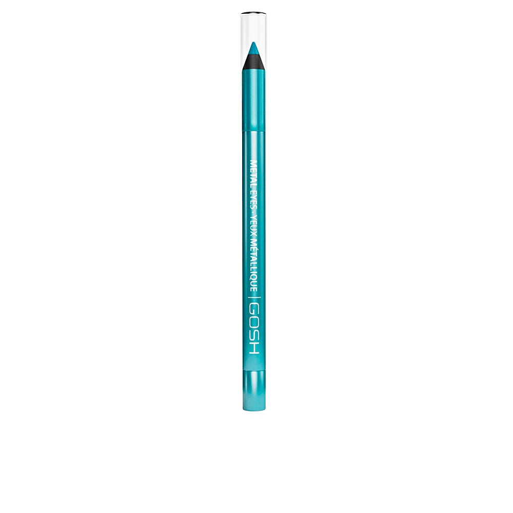 Turquoise metallic eye pencil in slim black casing, 1.2 g Unisex