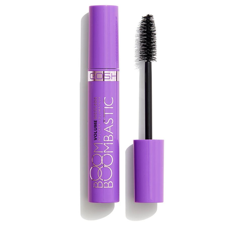 13 ml black volumising mascara with fibre brush, cruelty‑free