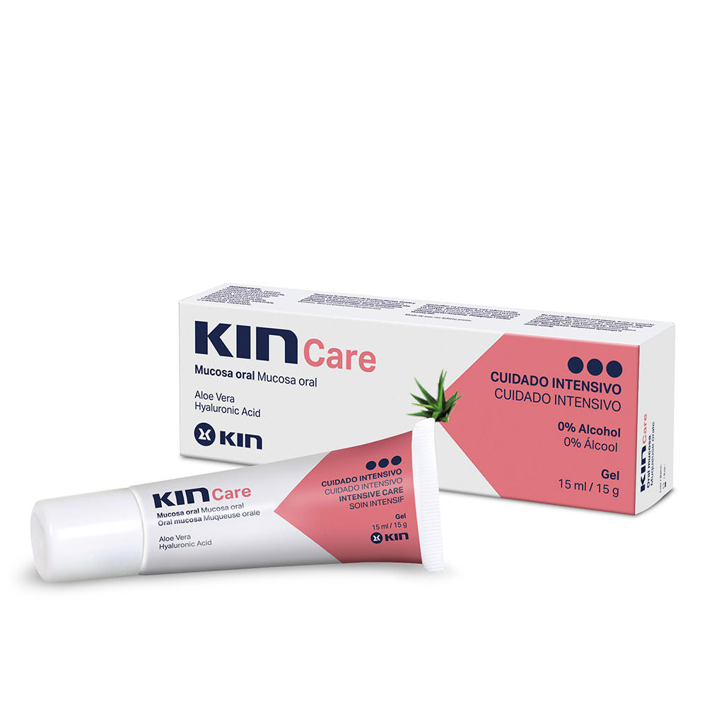 Small clear gel tube, 15 ml, hyaluronic and aloe oral protective gel, Unisex