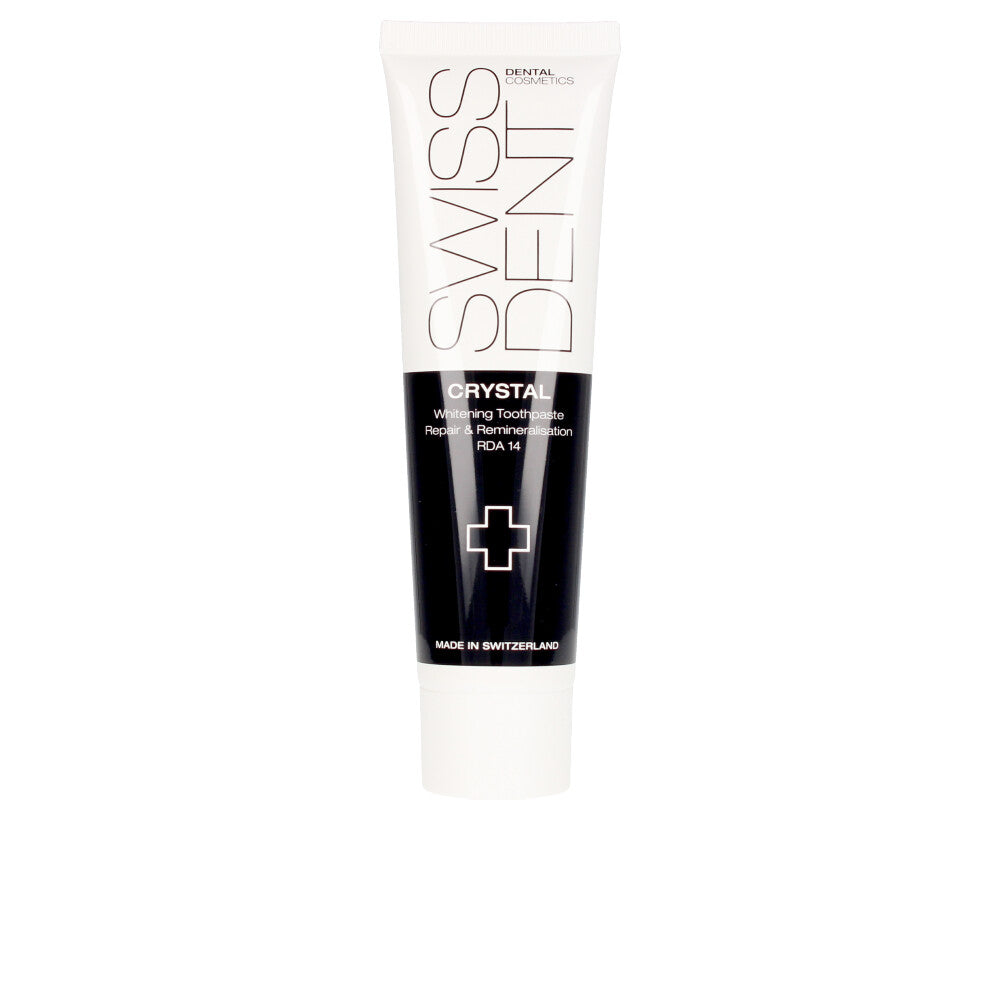 100 ml tube of Crystal Repair &amp; Whitening Toothcream, fluoride‑free, enamel repair
