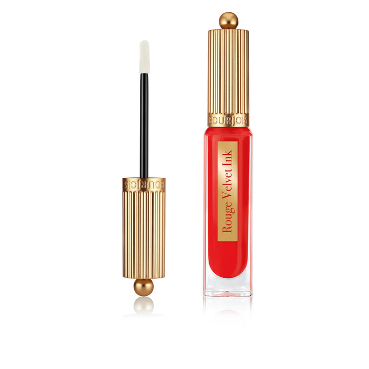 3.5 ml slim tube of velvet liquid matte lipstick with fine applicator, shade 008