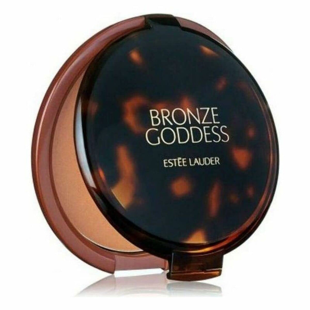 Compact pressed bronzer, matte powder, mirror and mini brush, shade 04-deep, 21 g
