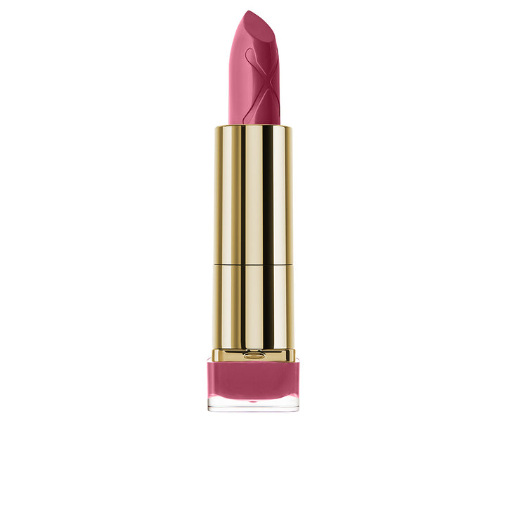 Satin-finish 4 g lipstick in shade 100, compact bullet tube