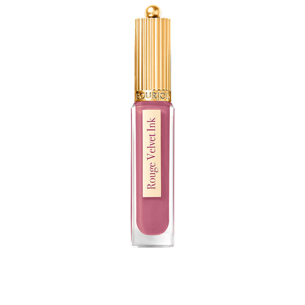 Slim tube of rose liquid lip ink with fine applicator, 3.5 ml