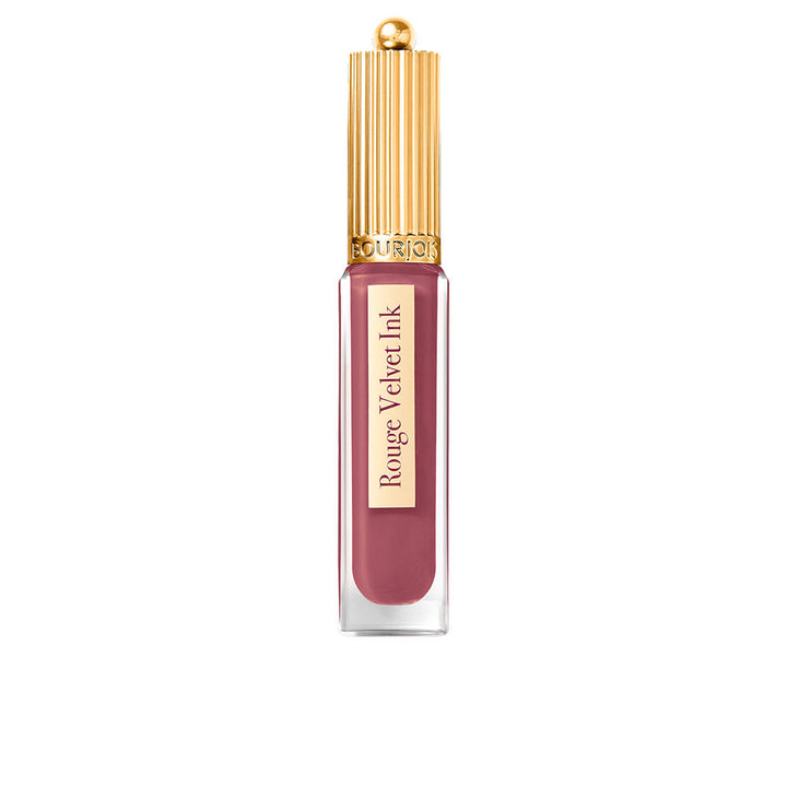 Slim tube of pink velvet matte lip ink with fine applicator, 3.5 ml