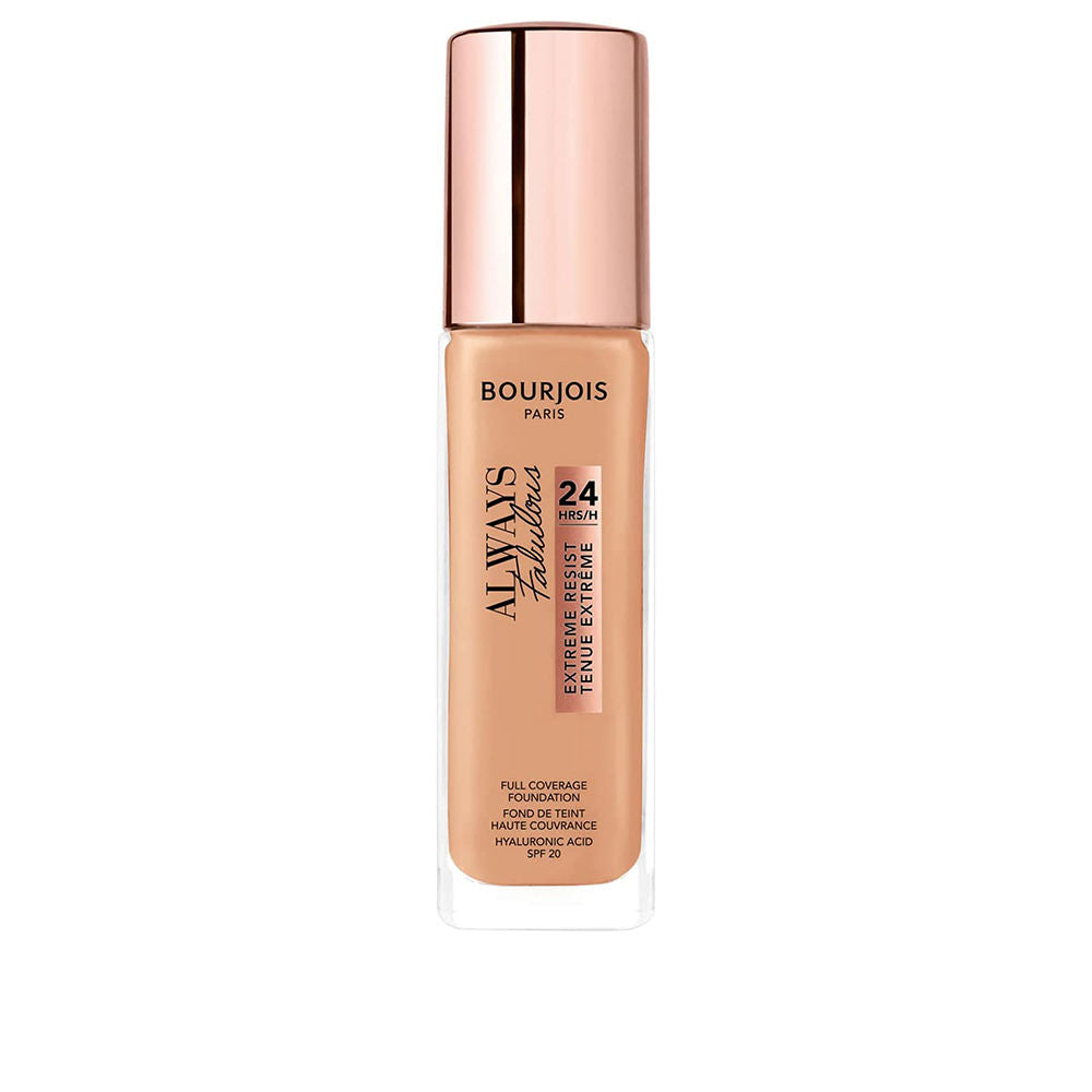 30 ml full-coverage liquid foundation bottle, hyaluronic fluid with SPF 20