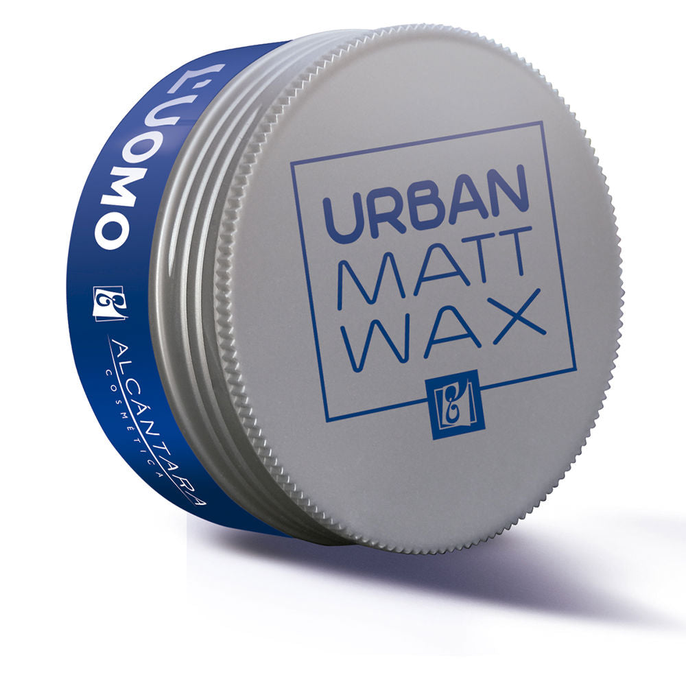 Matte sculpting hair wax jar, 100 ml, natural finish for Man