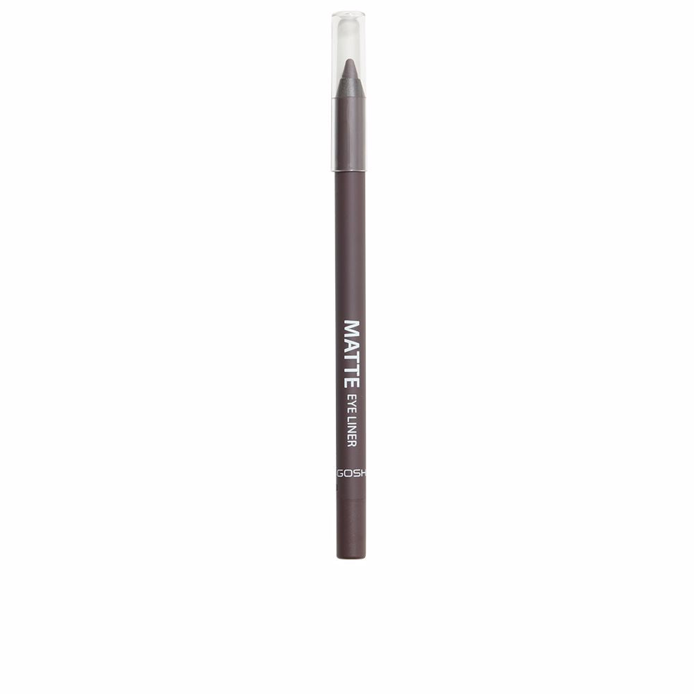 Matte cream black eyeliner pencil, 1.2 g, compact Unisex packaging