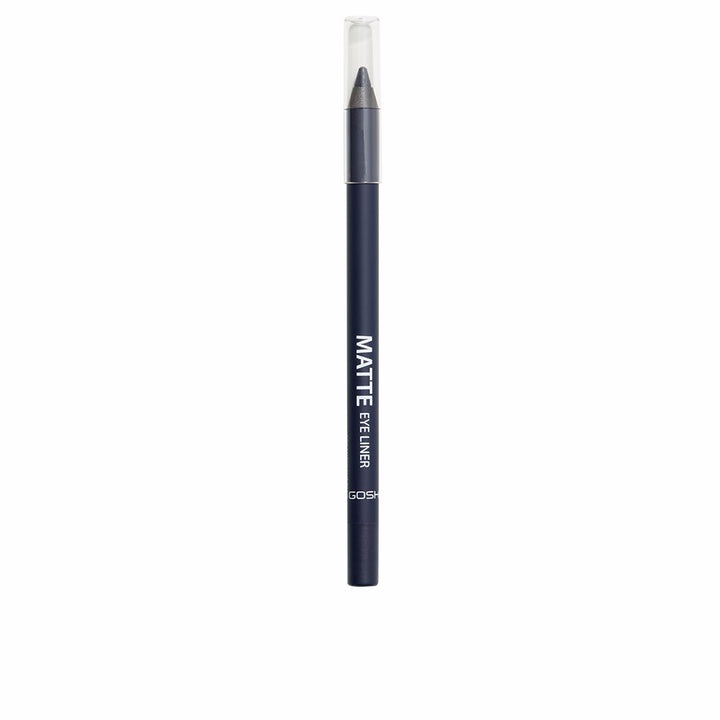 Slim matte cream pencil in midnight blue, 1.2 g, compact tube