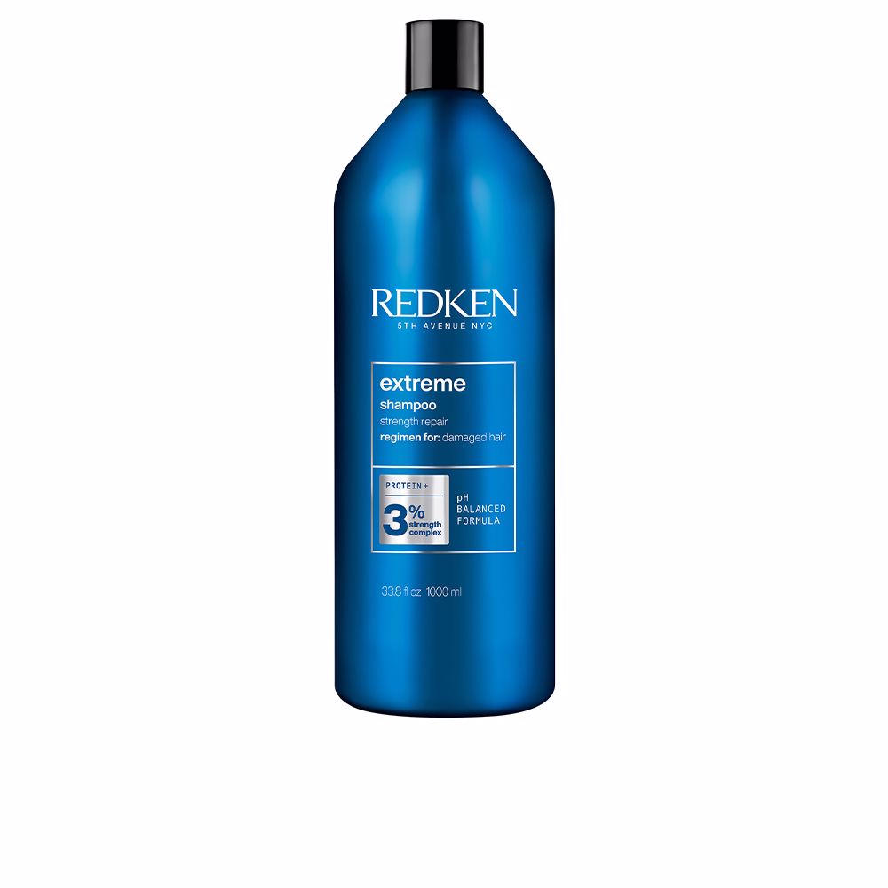 1,000 ml clear shampoo bottle for Unisex with ceramide repair formula