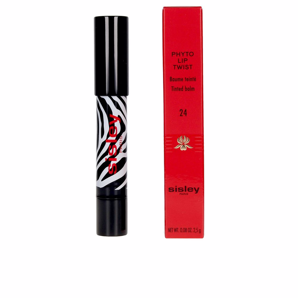 Twist-up rosy nude tinted balm pencil, glossy finish, 2.5 g, Unisex