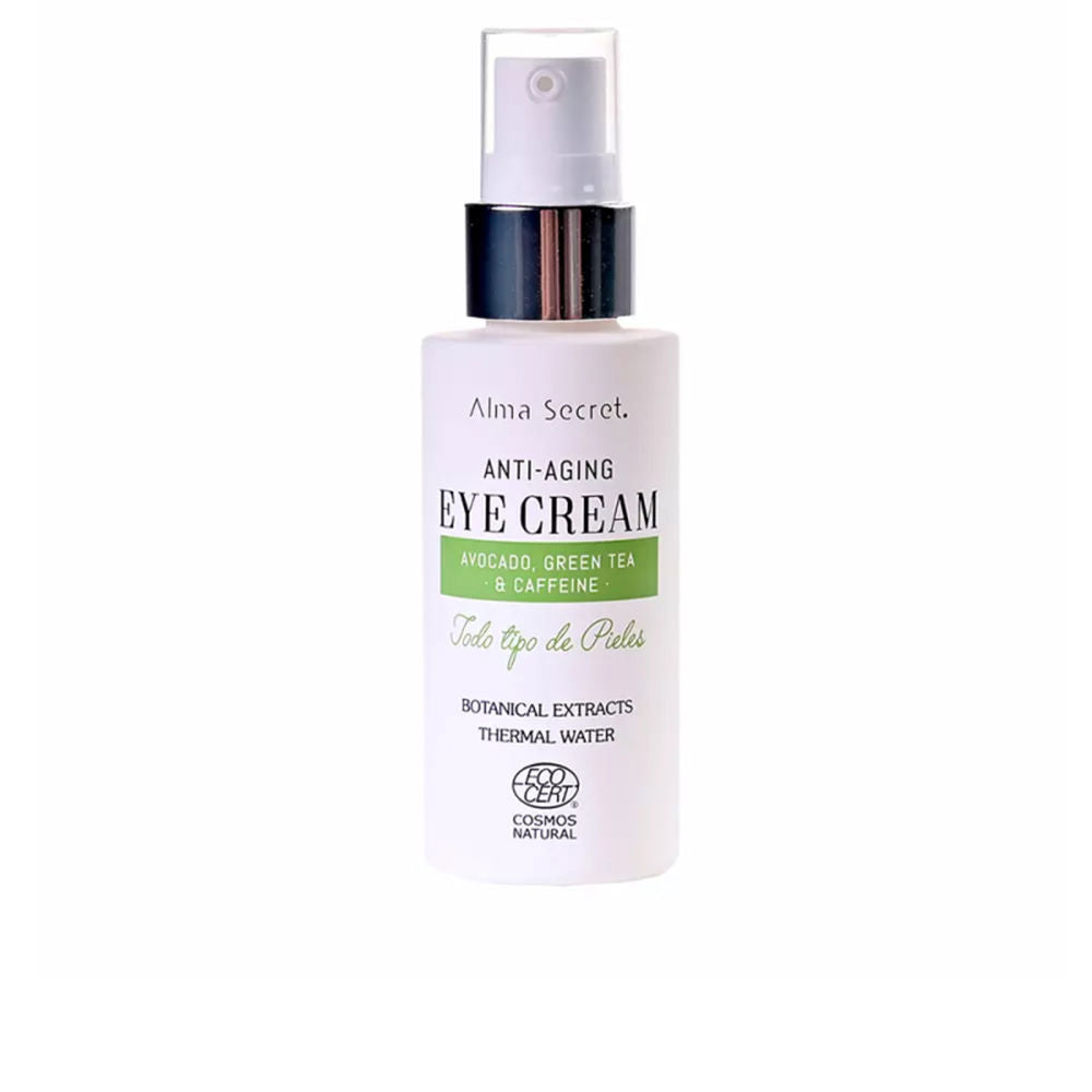 30 ml glass jar of nourishing avocado and pomegranate eye cream