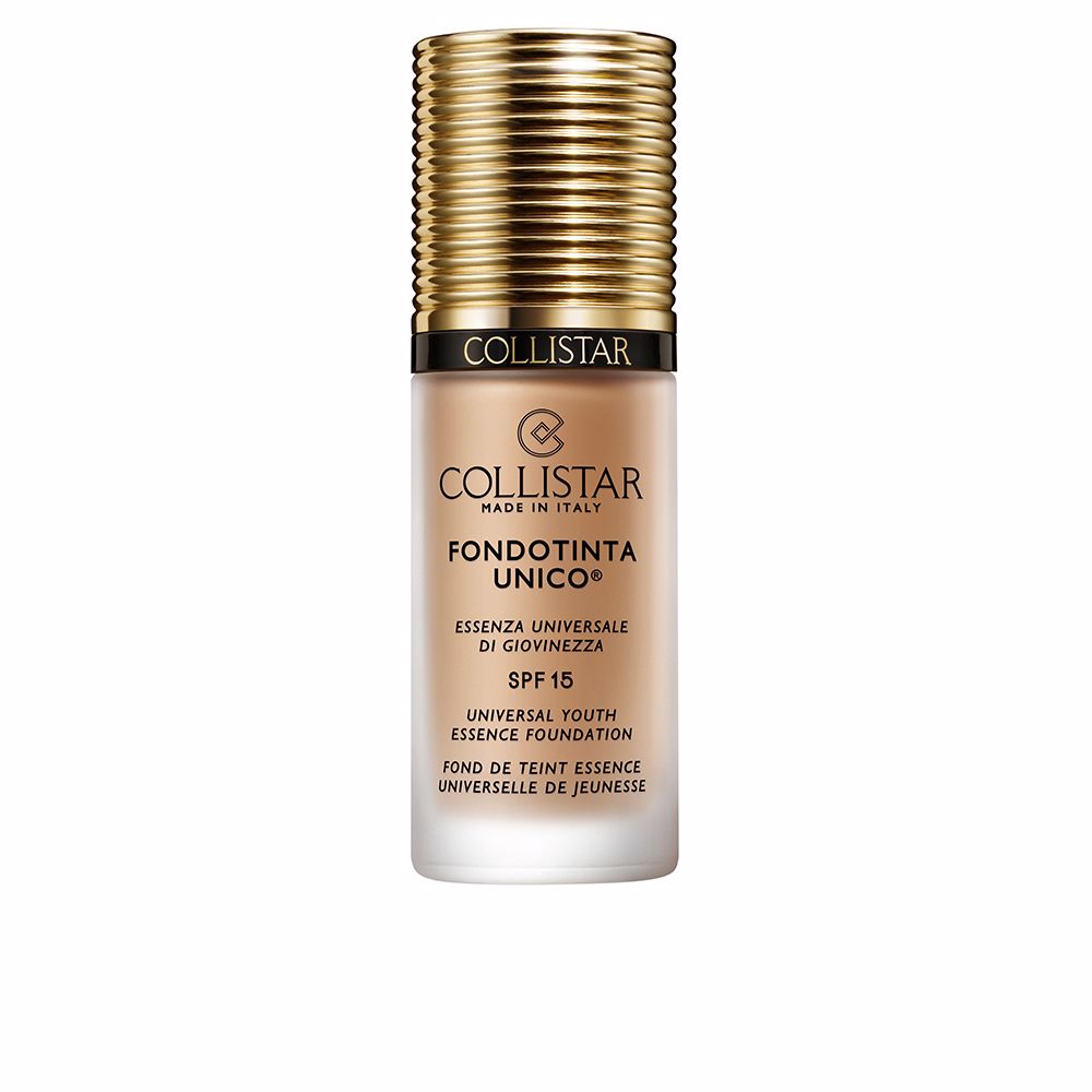 30 ml bottle of light rose-ivory liquid foundation, pump dispenser