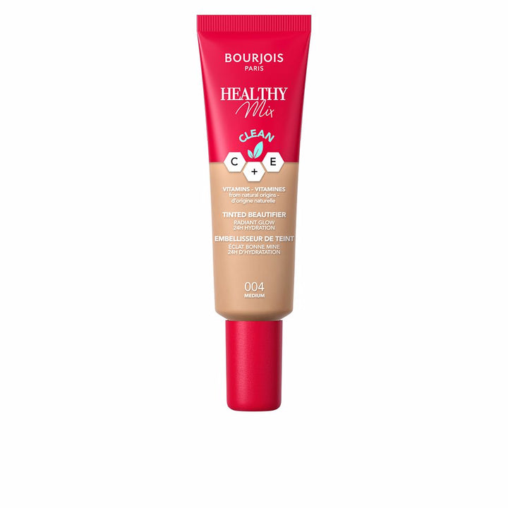 30 ml tinted BB cream tube with sheer natural finish, coconut oil and vitamin-enriched formula