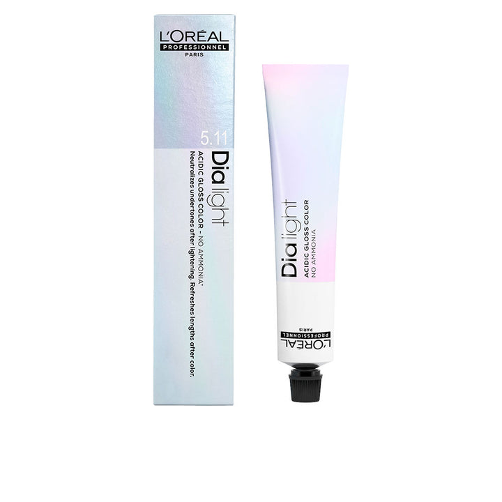50 ml tube of acidic gel‑crème semi‑permanent hair colour, shade 8.21, salon product