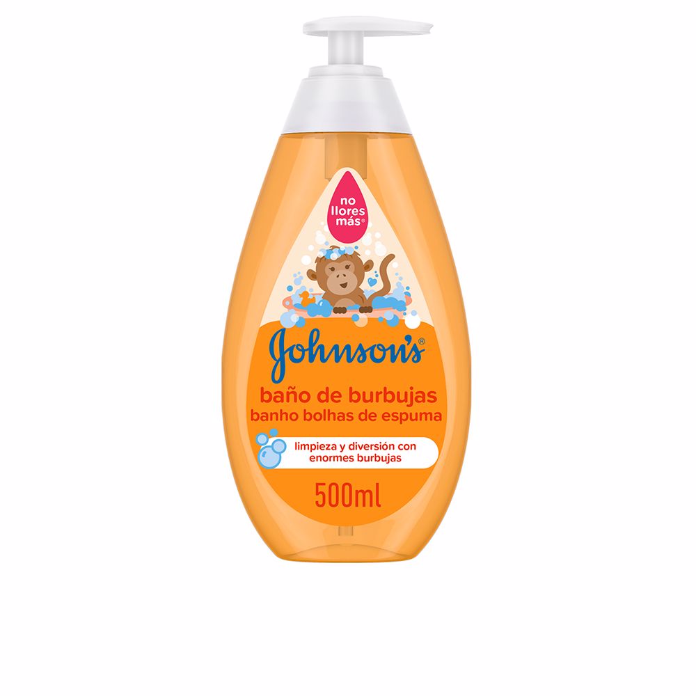 750 ml bottle of gentle bubble bath producing large foamy bubbles, Unisex baby product
